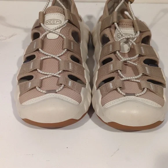 Keen Hyperport H2 Women's Sandals In Birch/Plaza Taupe Size 8 - Picture 3 of 11